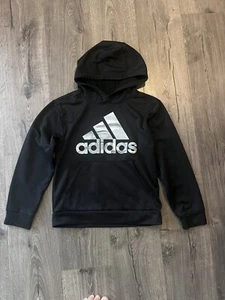 Adidas Youth Tech Fleece Hoodie Black Size M (10/12) - Picture 1 of 4
