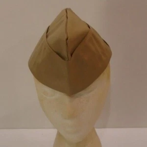 U.S.NAVY OFFICERS khaki GARRISON CAP"asst sizes and sex - Picture 1 of 5