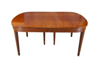Norris Reproduction English Chippendale Georgian Mahogany Dining Table 96" - Picture 1 of 18