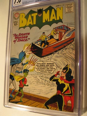 BATMAN #140 1961 JOKER BATWOMAN ALIENS    CGC 7.0 - Image 1 of 3