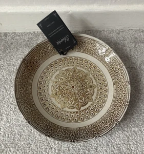 Silverina Istanbul Handarbeit Glas & 99% Silber, Glasschale Made in Turkey Neu - Bild 1 von 12