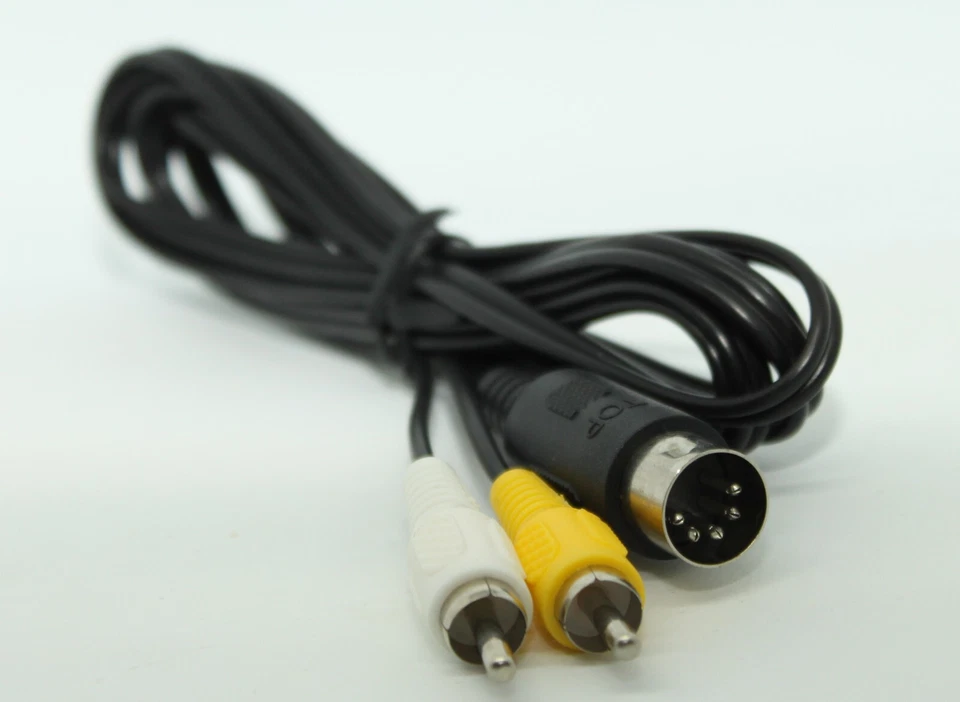 Sega Mega Drive 1 MD I - AV Chinch Kabel - 1,8m