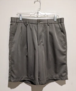 Dockers Premium Golf Shorts Men’s  Relaxed Fit Chino Army Green Size 34 - Picture 1 of 11