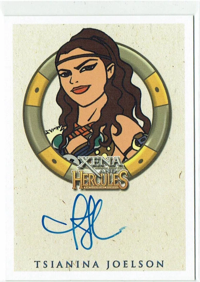Xena & Hercules Animated Adventures Autograph Card Tsianina Joelson as Varia - Image 1 of 1