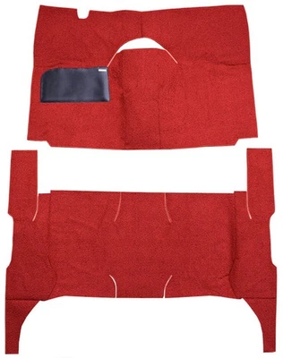 Alfombra Ford Ranch Wagon 1958 - bucle | 4 puertas, asientos estándar, cortada y cosida Foto 1 de 4