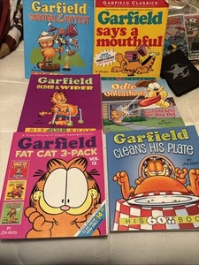 Set Of 6 Softback Garfield Books - Picture 1 of 7
