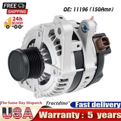 150AMP 11196 Alternator For Lexus GS300 GS350 IS250 IS350 2006 2007 2008 - 2013 Foto 1 de 4