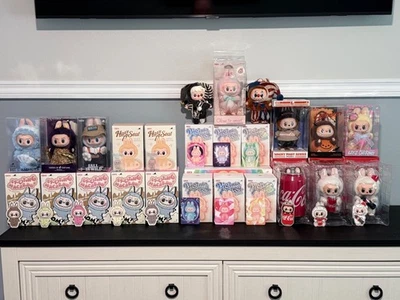 Pop Mart Large Variety of Labubu's BIE, Have A Seat, Exciting Macaroon, ETC. - Image 1 of 4