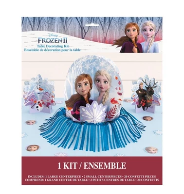 Disney Frozen 2 Party Decoration Table Decorating Kit New Birthday Decoration - Image 1 of 2
