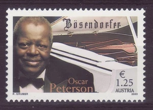 Österreich 2003 Oscar-Peterson-Konzert ** postfrisch Mi. 2452 e208 - Picture 1 of 1