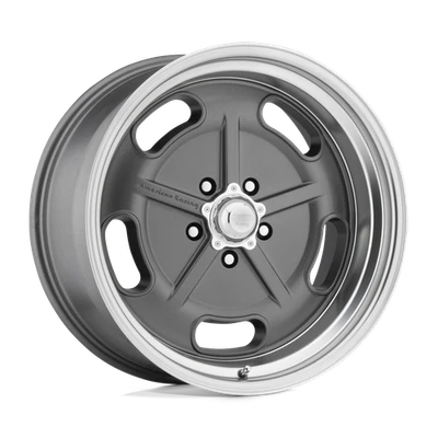 20x9.5 American Racing VN511 SALT FLAT Mag Gray Dmnd Cut Lip Wheel 5x4.5 (0mm) - Image 1 of 4