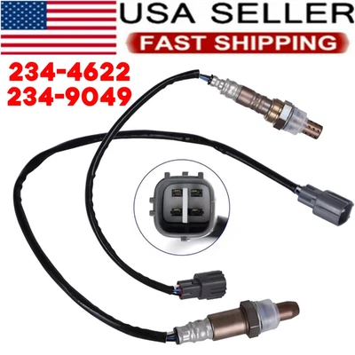 Sensor de oxígeno aguas arriba+aguas abajo 2 piezas sensor de O2 para Toyota Camry 2,4 L L4 2004-2011 Foto 1 de 4