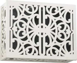 Accesorio - Timbre de montaje en superficie de 7,75 pulgadas - Timbre de puerta con acabado blanco de estudio - Imagen 1 de 1