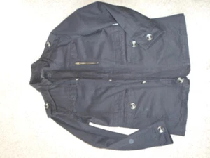 Black Jacket 3/4, VOGUE MEN FASHION Size M - Picture 1 of 9