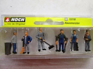 15116 Noch HO 6 personaggi portieri di condomini come da foto scala 1:87 - Imagen 1 de 1