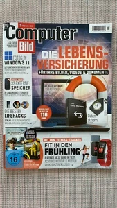 Computer Bild mit DVD Ausgabe 3/2022 28.01.2022 NEU - Bild 1 von 1