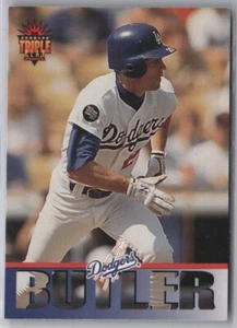 1994 Triple Play Baseball Card #82 Brett Butler - Picture 1 of 2