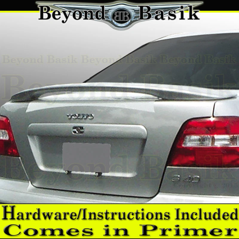 Volvo S40 2000 2001 2002 2003 2004 alerón estilo fábrica aleta alerón imprimación Foto 1 de 1