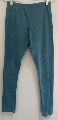 Leggings Carter's Niños Niñas Sólidos Aqua Ligeros Algodón Largo Completo Aqua 14 Foto 1 de 3