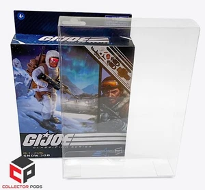 1 Protector de Caja Personalizada para Figuras de Acción GI JOE CLASIFICADO Trabajo de Nieve o Serpiente - Imagen 1 de 6