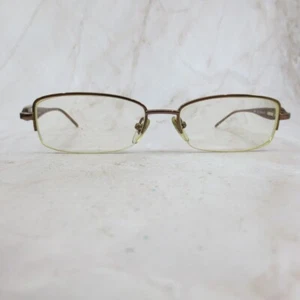 Nina Ricci Eyeglasses Frame NR2247-C04 Women's Brown Metal Half Rim 52-16-135 - Picture 1 of 7