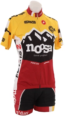 Castelli Noosa Pro CX Equipo Ciclismo Kit Paquete Hombres MD/LG Jersey Baberos Chaqueta Calcetines Foto 1 de 4