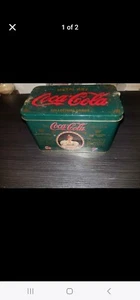 20 carte artistiche in metallo vintage 1994 "COCA-COLA GIRL" in latta da collezione sigillate - Foto 1 di 2