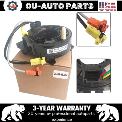 NUEVO resorte de reloj de alta calidad para Nissan Rogue 2014-2019 2,0 L 2,5 L 25554-4BA1A Foto 1 de 4