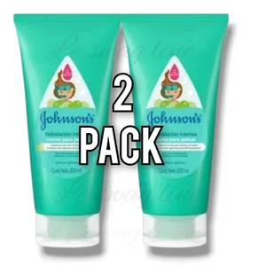 2 Pack Crema para peinar Johnson's hidratación intensa para bebes 200 ml each  - Picture 1 of 5