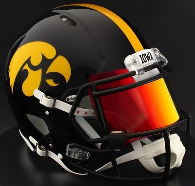 IOWA HAWKEYES NCAA Riddell Speed Full Size AUTHENTIC Football Helmet - Image 1 of 4
