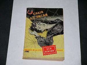 COLLECTION UN MYSTÈRE N°243 BEN BENSON CHAIR A L'ENCAN 1955 BE - Picture 1 of 1