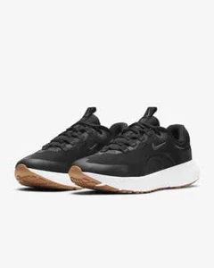 W Nike React Escape Run CV3817 002 Black/Black-DK Smoke Grey New Women's Size 5 - Picture 1 of 12
