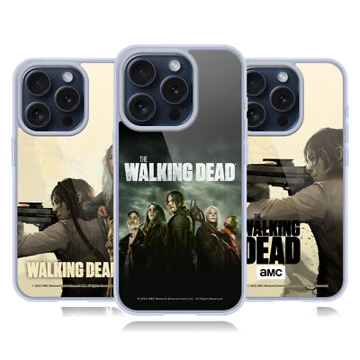 OFFICIAL AMC THE WALKING DEAD SEASON 11 KEY ART GEL CASE FOR APPLE iPHONE PHONES - Image 1 of 4