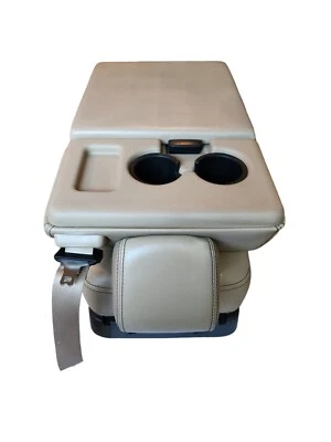 Ford F250 F350 F450 Super Duty 2011-2016 asiento delantero cuero tostado Lariat OEM Foto 1 de 4