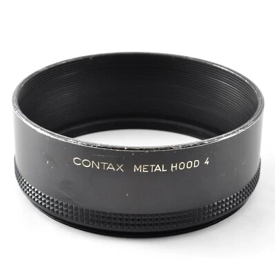 CONTAX Metal Hood 4 - 86mm Screw-in Circular Lens Shade Genuine - Image 1 of 4