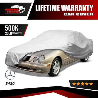 Capa de carro Mercedes-Benz E430 5 camadas impermeável 1998 1999 2000 2001 2002 - Imagem 1 de 4