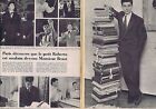 Coupure de presse Clipping 1954 Roberto Benzi (2 pages)