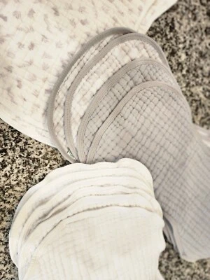 Paños grandes para eructos Green Sprouts Foto 1 de 2