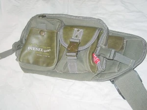 DIESEL BAUCHTASCHE TASCHE HÜFTGURT MILITÄR REISEN UTILITY ARMEE GRÜN TAKTISCH VTG - Bild 1 von 7