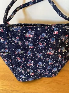 Vera Bradley Large 16 Inch Owl Design Travel Tote Quilted Bag - Bild 1 von 7
