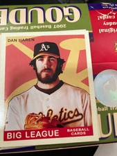 BASEBALL CARD - 2007 Upper Deck Goudey #30 Dan Haren Oakland A's