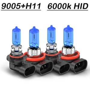 For Jeep Grand Cherokee 2014-2018 Halogen Headlights High Low Light Bulb 6000K - Picture 1 of 18
