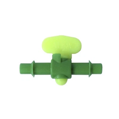 MIKE COMPOSITI VALVOLA mini RUBINETTO a sfera tubi 6 mm PLASTICA