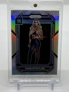 2023 Prizm WWE Charlotte Flair Silver Prizm #123 Women’s Division Diva Champ Sp - Picture 1 of 2