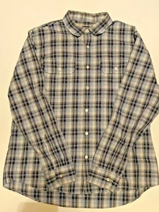 Michael Kors Herren Hemd mit Knopfleiste ClassicFit Langarm schwarz/grau kariert Gr.XL - Bild 1 von 6