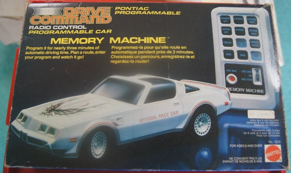 1/18 MATTEL PONTIAC FIREBIRD RC PROGRAMMABLE NEUVE - Photo 1/4