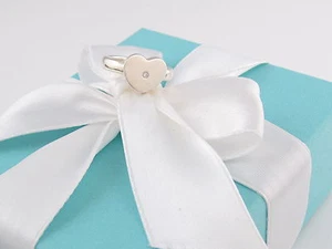 Nuovo anello Tiffany & Co argento diamante cuore moderno Picasso misura 6,5 prezzo al pubblico consigliato $425 - Foto 1 di 5
