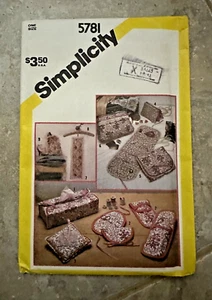 Simplicity 20 Stück "Feminine Accessories" #5781 Uncut Vintage 1982 One Size - Bild 1 von 2