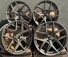 Alloy Wheels 18" RS1 For Hyundai Coupe Santa Fe Tuscan i30 i40 ix35 5x114 Bronze