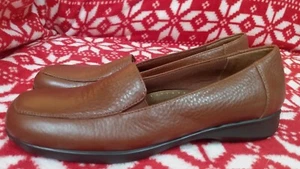 Trotters Loafers Women's Size 7.5 N Brown Leather - Picture 1 of 7